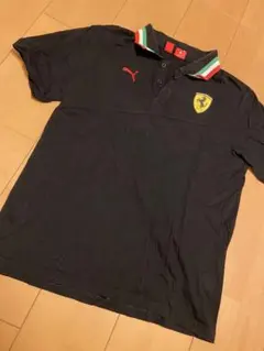 PUMA Ferrari ポロシャツ ブラック Mサイズのサムネイル