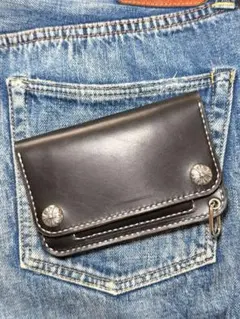 Middle Tracker Wallet ホースバット S925クロスコンチョ Middle Tracker Wallet ホースバット S925クロスコンチョ - メルカリ