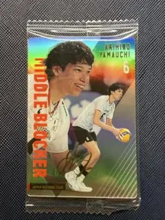 山内晶大 サイン入りカード 日本代表バレーウエハース - メルカリ