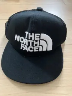 상태좋음 THE NORTH FACE キッズ メッシュキャップ ブラック KM