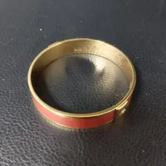 Coach 赤 バングル ゴールド　コーチ