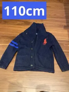 ⭐︎値下げ交渉可能⭐︎ラルフローレン　アウター　ネイビーブルー 110cm