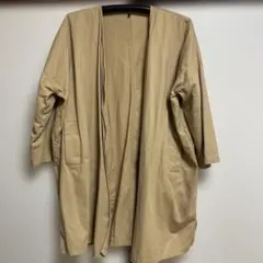 E hyphen world gallery PEACE ノーカラージャケット