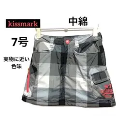 キスマーク ／kissmark ／中綿ミニスカート ゴルフウェア　7号　チェックのサムネイル