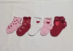 【新品未使用】 くつ下セット 6ヶ月 1歳 ベビー くるぶし丈 靴下 ソックス