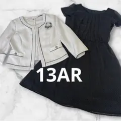 美品shallish セレモニースーツ 大きめ　LL ワンピースセットアップ