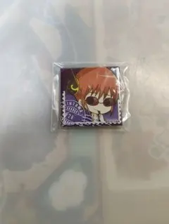 銀魂　スクエア缶バッジ　四角缶バッジ　12変化キャラバッジコレクション　神楽