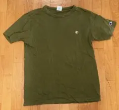 Champion オリーブ Tシャツ 半袖