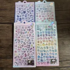 【正規品】ボンボンドロップシール　ミニ　ゆめいろ　めろめろ　にじいろ　4枚セット