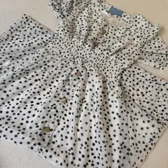 ドットワンピース 試着のみで美品です＾＾のサムネイル