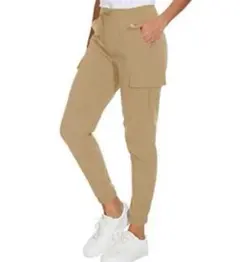 トレンド　レディース ロングパンツ ゴルフパンツ　カーゴパンツ　3XL