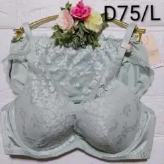 D75・L◆トリンプ　アモスタイル◆夢みるブラ DeepV ブラ＆ショーツ