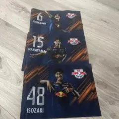 RB大宮アルディージャ 入場者特典 選手フラッグ セット　棒なし