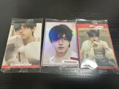 SUNGHOON ウエハースシール 3枚セット