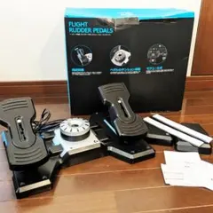【開封済み】ロジクール フライト シム用ラダーペダルG-PF-RP 開封済み】ロジクール フライト シム用ラダーペダルG-PF-RP - メルカリ
