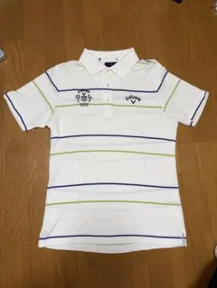 Callaway ポロシャツ ホワイト Ｌサイズ