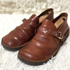 【最終価格】fracap フラカップ　レザー　オーロラシューズ 楽天市場】Fracap レザースリッポンシューズ Article-SLIP ON