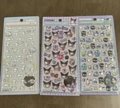 ボンボンドロップシール　サンリオ3シート