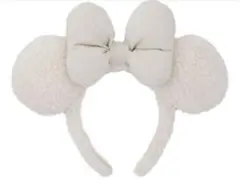 ディズニーカチューシャ ミニー ホワイト