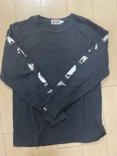 APE エイプ　長袖　ロンT Tシャツ ブラック　⭐︎即発送⭐︎のサムネイル
