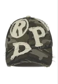 【PRENDA】 PRDA BIG PATCH BALL CAP CAMO