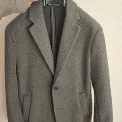 ザラZARA✨美品✨チェスターコート ロングコート グレー 4WAYコート M