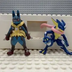 ルカリオ　ゲッコウガ　フィギュア　2体セットのサムネイル
