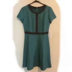 ⭐︎ワンピース　グリーン　美品　膝丈　La scene privetのサムネイル