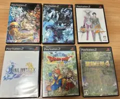 【PS2】ゲームソフト まとめ売り