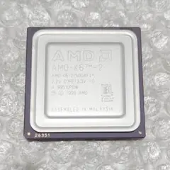 AMD K6-2 450MHz AMD-K6-2/450AFX Socket 7 - メルカリ