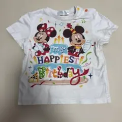 東京ディズニーリゾート ミッキー＆ミニー バースデー Tシャツ 80cmのサムネイル