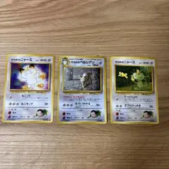さ*こ様 ポケモンカード 3枚セット サカキのニャース
