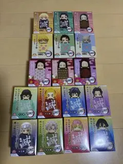 POPMARTシークレット入り鬼滅の刃戦闘シリーズセット鬼舞辻無惨ポップ