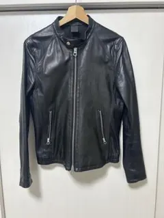 HARE ラムレザー シングルレザーライダース ジャケット 黒 BLACK M