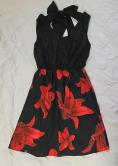 平成ギャル DaTuRaダチュラ 花柄キャミワンピース 薔薇バラ百合ユリ y2k