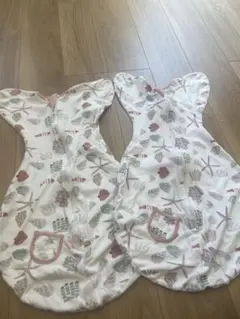 ベビーおくるみ 2枚セット 貝殻デザイン