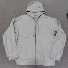 コットンスラブパーカー Mサイズ ベージュ ワークマン 薄手 綿100%