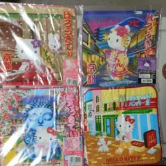 まとめ売り】ご当地キティ プチタオル 5枚セット 未使用 ハローキティ