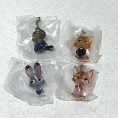 【まとめ割あり】ズートピア2 めじるしアクセサリー　4種　セミコンプリートセット