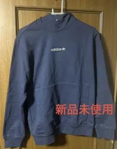 adidas ネイビー フード付きパーカー SサイズHN0380