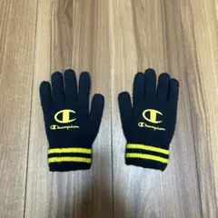 チャンピオン　Champion キッズ 手袋 サッカー　ネイビー