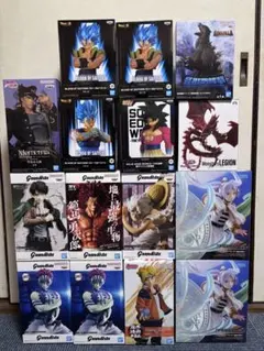 【まとめ売り】人気アニメ15点セット 範馬勇次郎 ルフィ ギア5 フリーレン