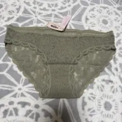Victoria's Secret オリーブグリーン レースショーツXSのサムネイル