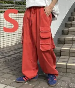 ペルーシュ　マルチポケットワイドイージースノーカーゴパンツ