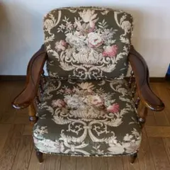 カリモク アームチェア コロニアル karimoku レトロ オールド ソファ