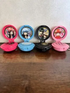 銀魂 ボイスコンパクト キーホルダー 4個セット
