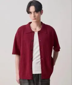 【LUENNA】Soft Pile Knit Shirt / ソフトパイルニットのサムネイル