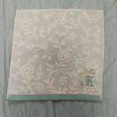 Afternoon Tea タオルハンカチ K刺繍　イニシャルのサムネイル