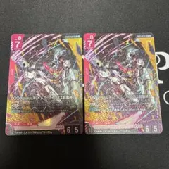 39○ガンダムカード ジークアクス ジフレド LR 2種セット KM0724-7