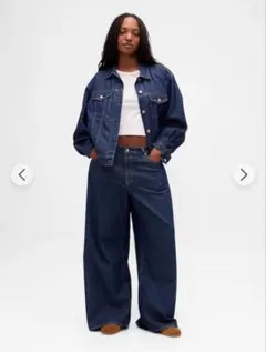 gap ローライズ エクストラバギーデニム